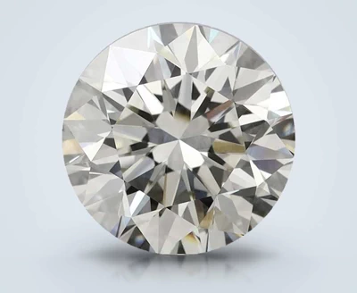 3.46ct I VVS2 Very Good Cut Round Lab Grown Diamond