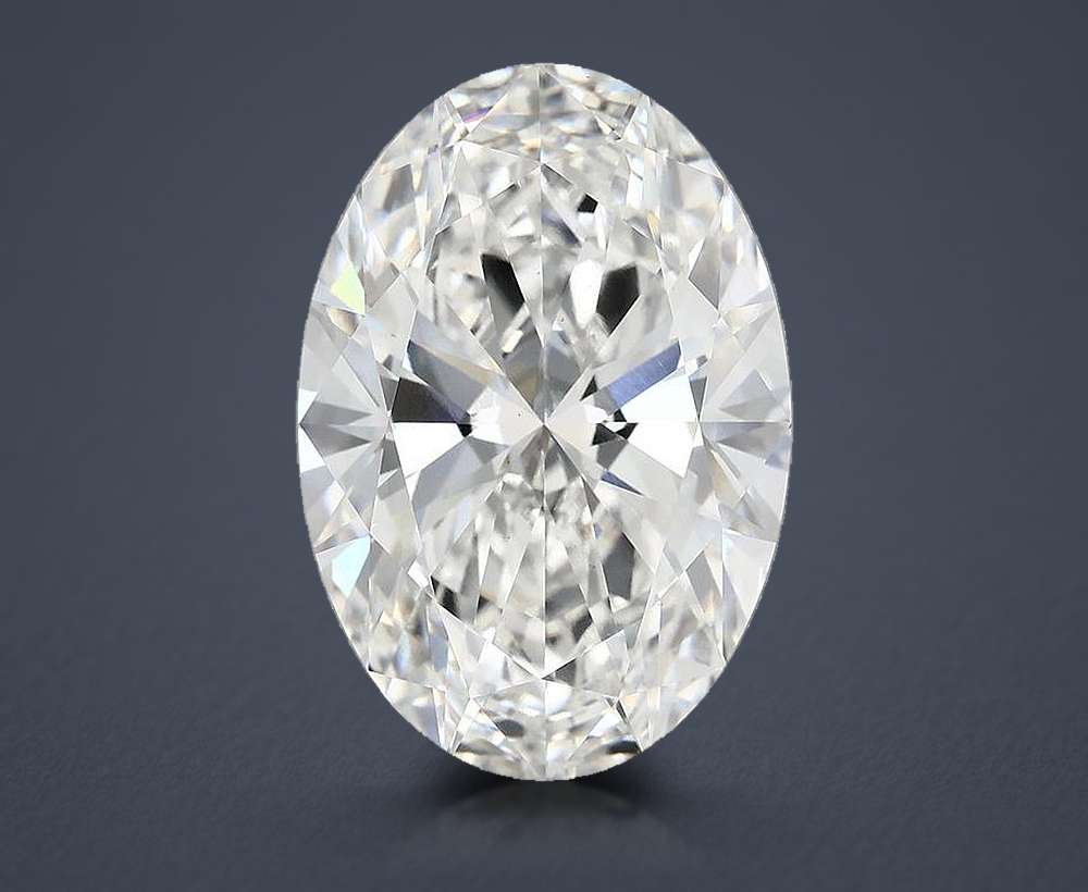 11.86ct E VS1 Rare Carat Ideal Cut Oval Lab Grown Diamond