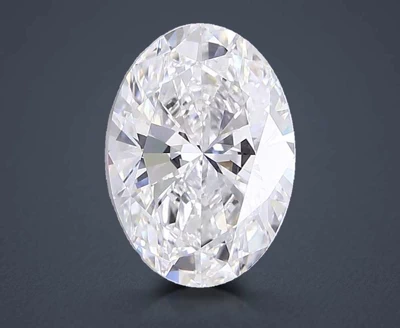 8.04ct E VVS2 Rare Carat Ideal Cut Oval Lab Grown Diamond
