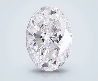 8.04ct E VVS2 Rare Carat Ideal Cut Oval Lab Grown Diamond