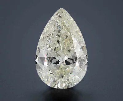 2.53ct K SI2 Rare Carat Ideal Cut Pear Diamond