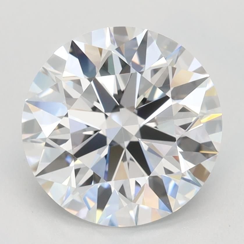 2.06ct D VVS1 Rare Carat Ideal Cut Round Lab Grown Diamond