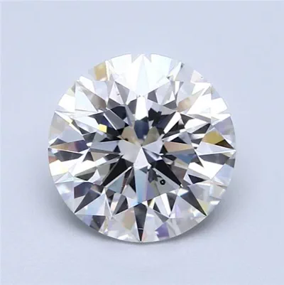 2.76ct F SI1 Rare Carat Ideal Cut Round Diamond