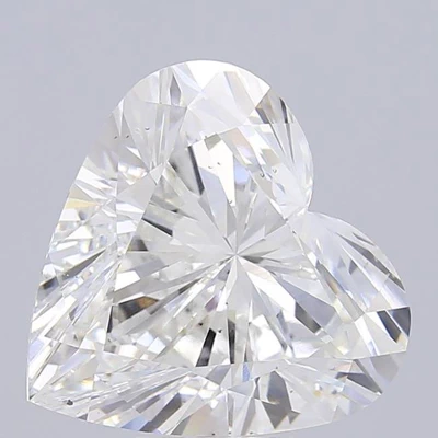 10.39ct F VS2 Rare Carat Ideal Cut Heart Lab Grown Diamond
