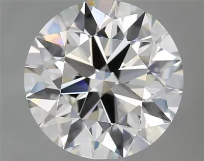 3.22ct I VVS1 Rare Carat Ideal Cut Round Diamond