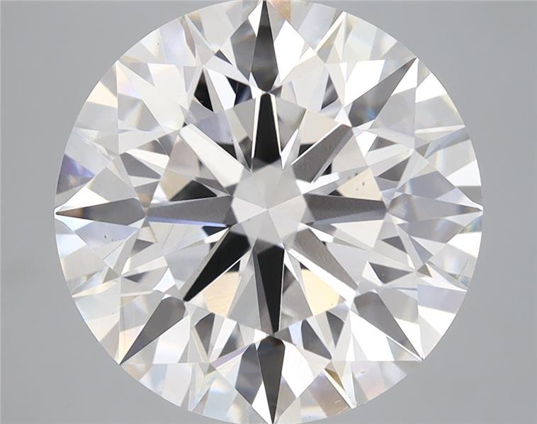 7.03ct G VS2 Rare Carat Ideal Cut Round Lab Grown Diamond