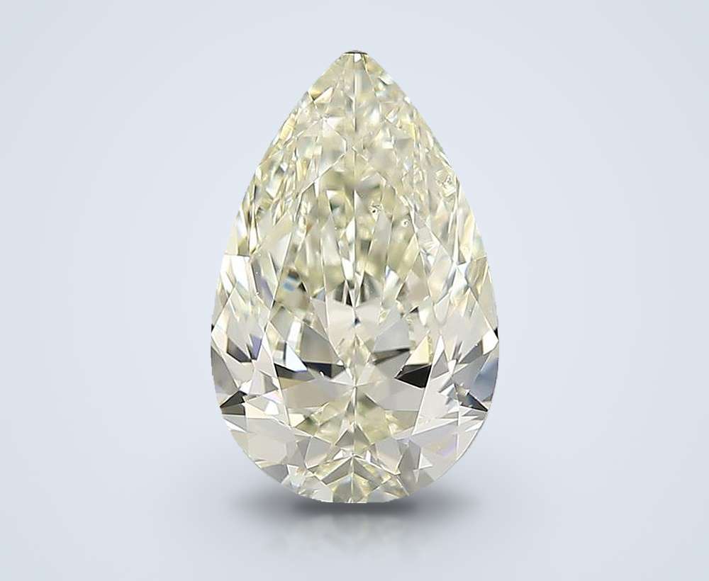 2.20ct K VS2 Rare Carat Ideal Cut Pear Diamond