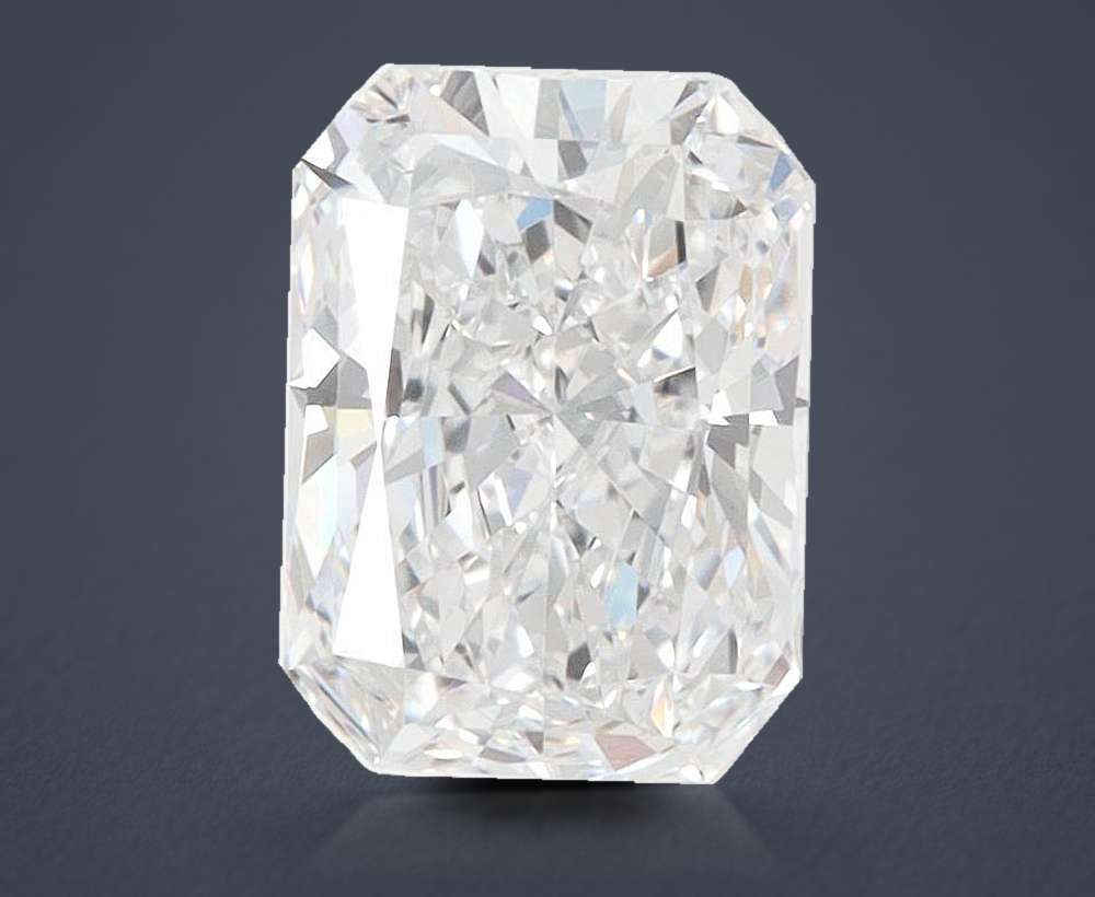 1.80ct D VVS1 Rare Carat Ideal Cut Radiant Lab Grown Diamond