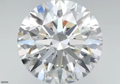 4.15ct D VVS2 Rare Carat Ideal Cut Round Diamond