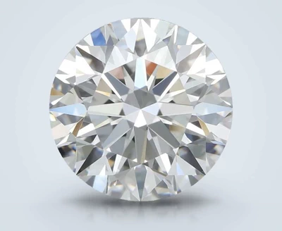 4.15ct D VVS2 Rare Carat Ideal Cut Round Diamond