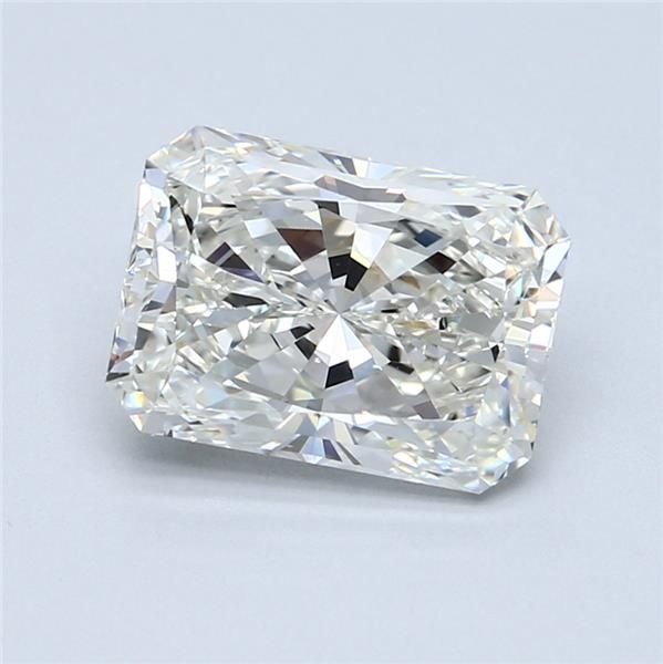 3.03ct I SI1 Rare Carat Ideal Cut Radiant Diamond