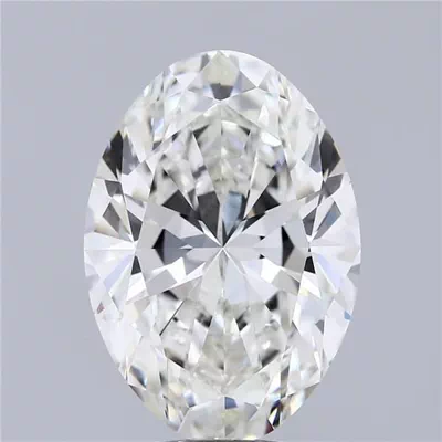 8.12ct J VVS2 Rare Carat Ideal Cut Oval Diamond