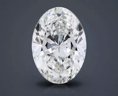 8.12ct J VVS2 Rare Carat Ideal Cut Oval Diamond