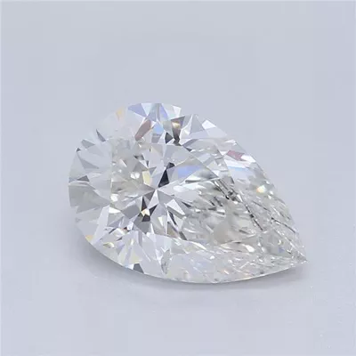 0.71ct G SI2 Rare Carat Ideal Cut Pear Lab Grown Diamond