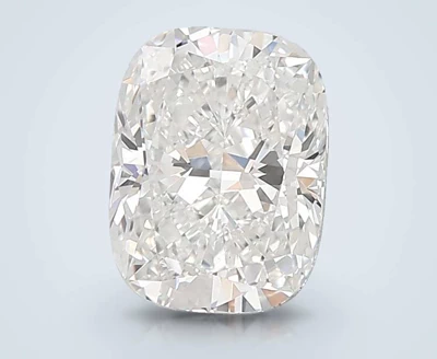 3.09ct E VS1 Rare Carat Ideal Cut Cushion Lab Grown Diamond