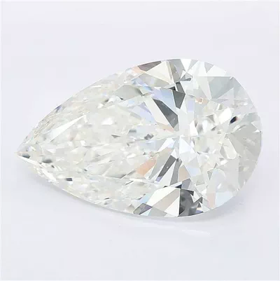 6.07ct G VS1 Rare Carat Ideal Cut Pear Lab Grown Diamond
