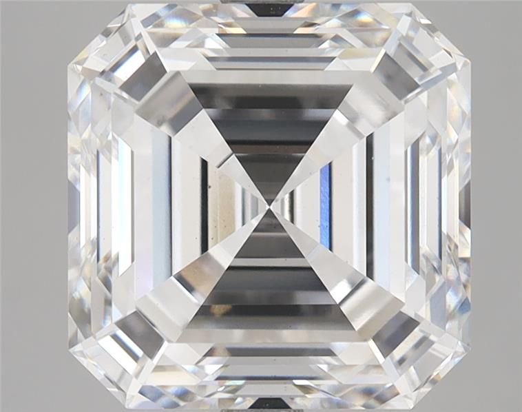 6.64ct D VS1 Excellent Cut Asscher Lab Grown Diamond
