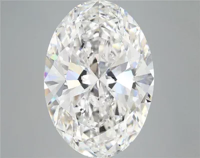 10.59ct E VVS2 Rare Carat Ideal Cut Oval Lab Grown Diamond