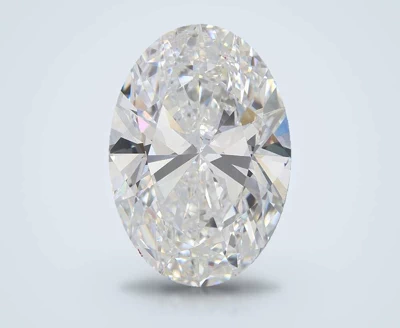 10.06ct F VS1 Rare Carat Ideal Cut Oval Lab Grown Diamond