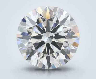 4.03ct F VVS2 Rare Carat Ideal Cut Round Lab Grown Diamond