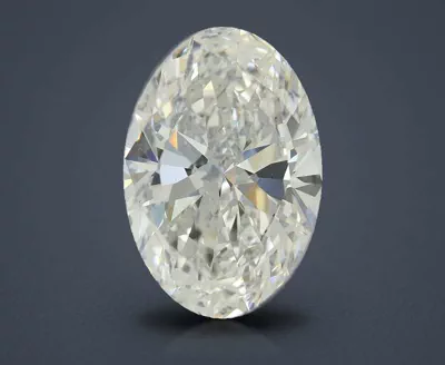 13.27ct F VVS2 Very Good Cut Oval Lab Grown Diamond
