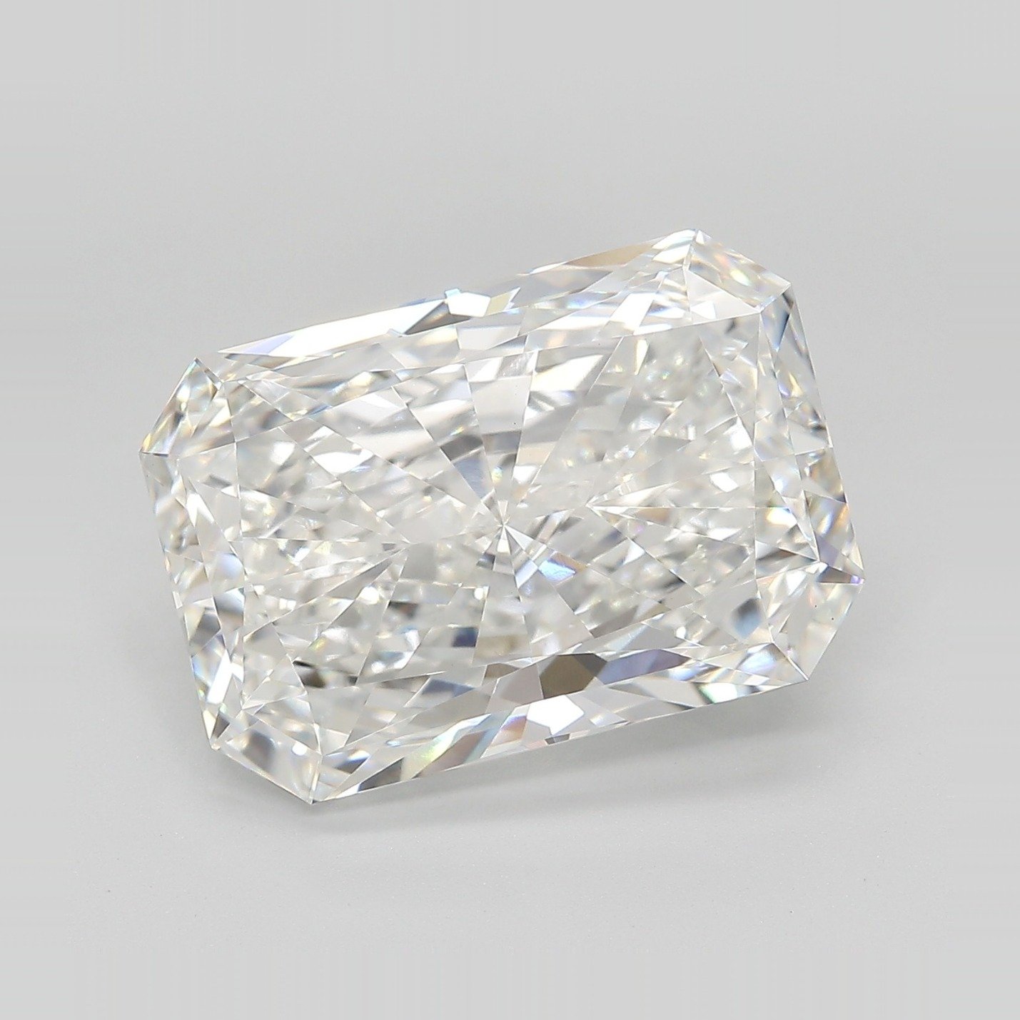 9.08ct F VVS2 Rare Carat Ideal Cut Radiant Lab Grown Diamond