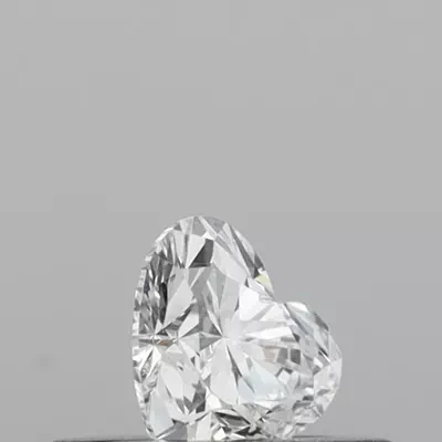 0.24ct D SI2 Rare Carat Ideal Cut Heart Diamond