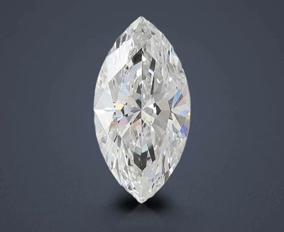 3.08ct E VS1 Rare Carat Ideal Cut Marquise Lab Grown Diamond