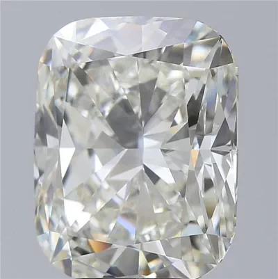 5.10ct J VVS2 Rare Carat Ideal Cut Cushion Diamond