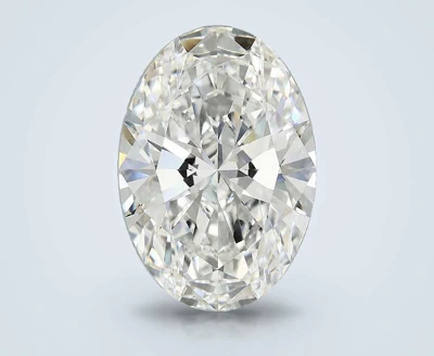12.14ct F VS1 Rare Carat Ideal Cut Oval Lab Grown Diamond