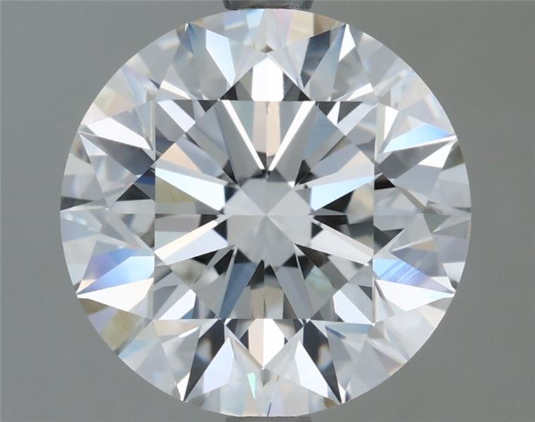 2.55ct F VS1 Rare Carat Ideal Cut Round Diamond