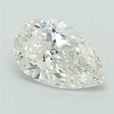4.53ct G VVS2 Rare Carat Ideal Cut Pear Lab Grown Diamond