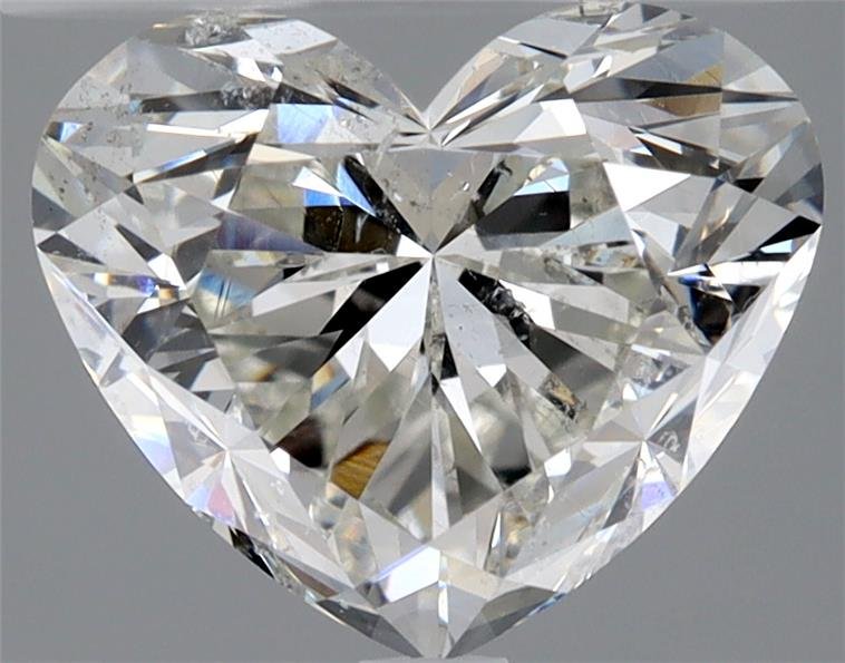 2.02ct I SI2 Rare Carat Ideal Cut Heart Diamond