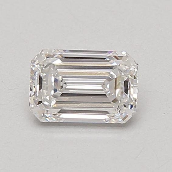 0.74ct E VVS2 Very Good Cut Emerald Lab Grown Diamond