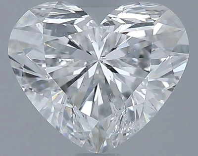 1.56ct G SI2 Rare Carat Ideal Cut Heart Diamond