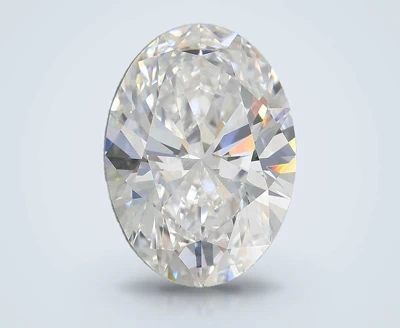 3.08ct D VS1 Rare Carat Ideal Cut Oval Lab Grown Diamond