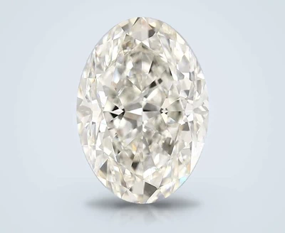 6.01ct H VS1 Rare Carat Ideal Cut Oval Diamond