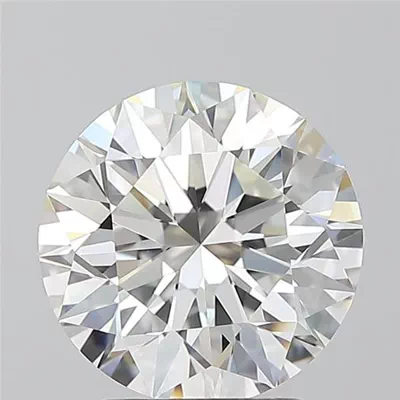 2.55ct F VVS2 Rare Carat Ideal Cut Round Diamond