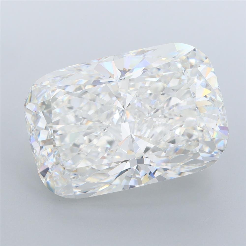 10.08ct F VVS2 Rare Carat Ideal Cut Cushion Lab Grown Diamond
