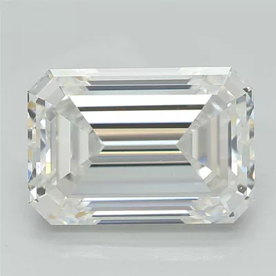 2.07ct E VVS2 Rare Carat Ideal Cut Emerald Lab Grown Diamond
