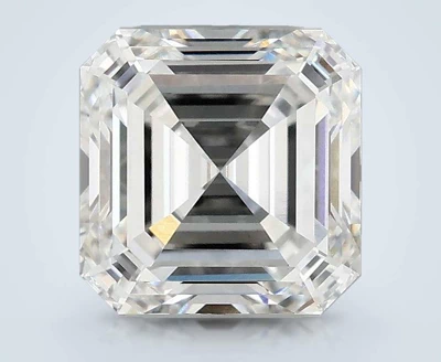 3.10ct F VS1 Excellent Cut Asscher Lab Grown Diamond
