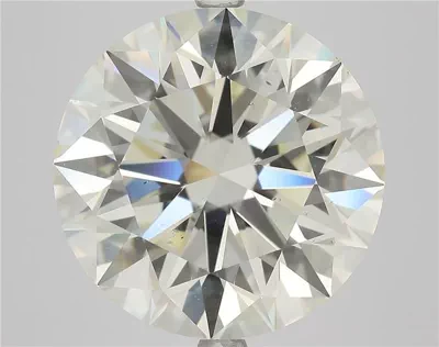 10.03ct K VS2 Rare Carat Ideal Cut Round Diamond