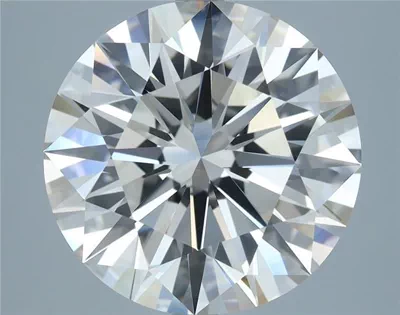 8.12ct J VVS1 Rare Carat Ideal Cut Round Diamond
