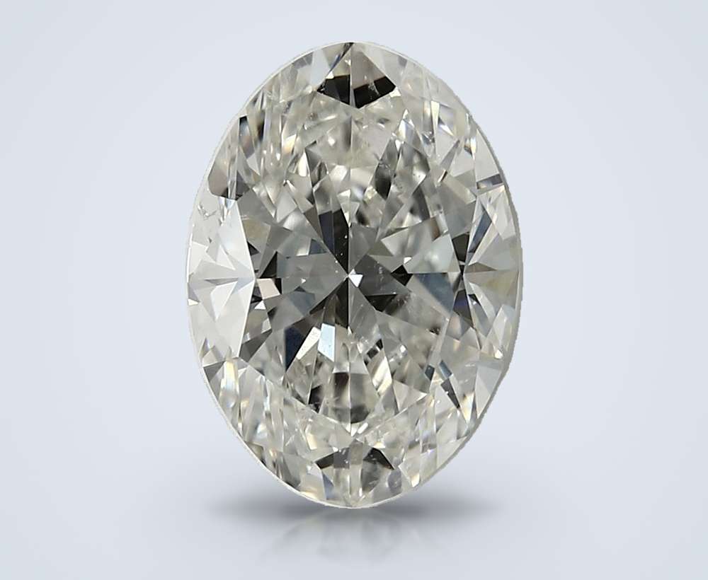 2.01ct I SI2 Rare Carat Ideal Cut Oval Diamond