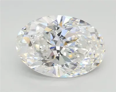 3.05ct E VS1 Rare Carat Ideal Cut Oval Lab Grown Diamond