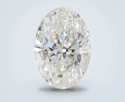 3.05ct E VS1 Rare Carat Ideal Cut Oval Lab Grown Diamond