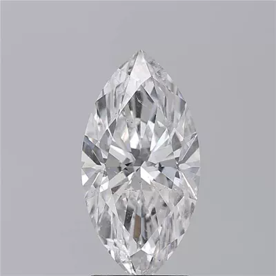 2.59ct D SI2 Rare Carat Ideal Cut Marquise Diamond