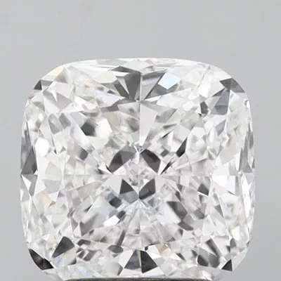 2.27ct D VVS2 Excellent Cut Cushion Lab Grown Diamond