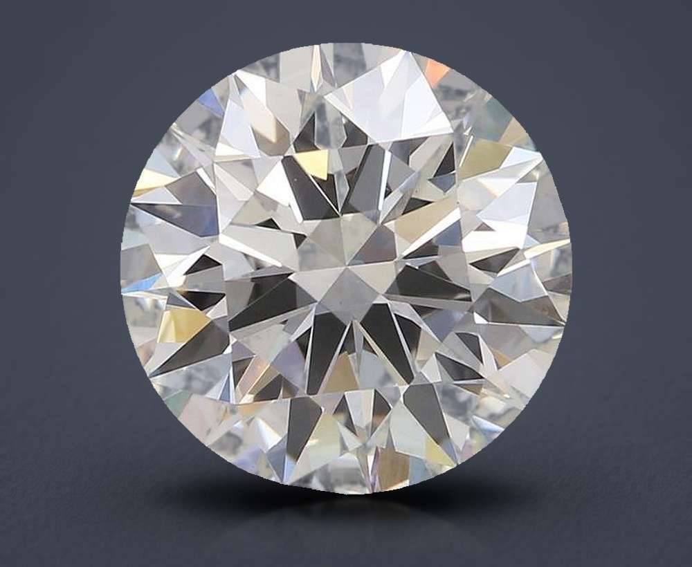 2.50ct F VVS2 Excellent Cut Round Lab Grown Diamond