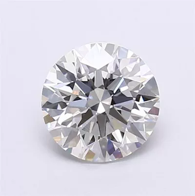 1.28ct F VS1 Rare Carat Ideal Cut Round Lab Grown Diamond